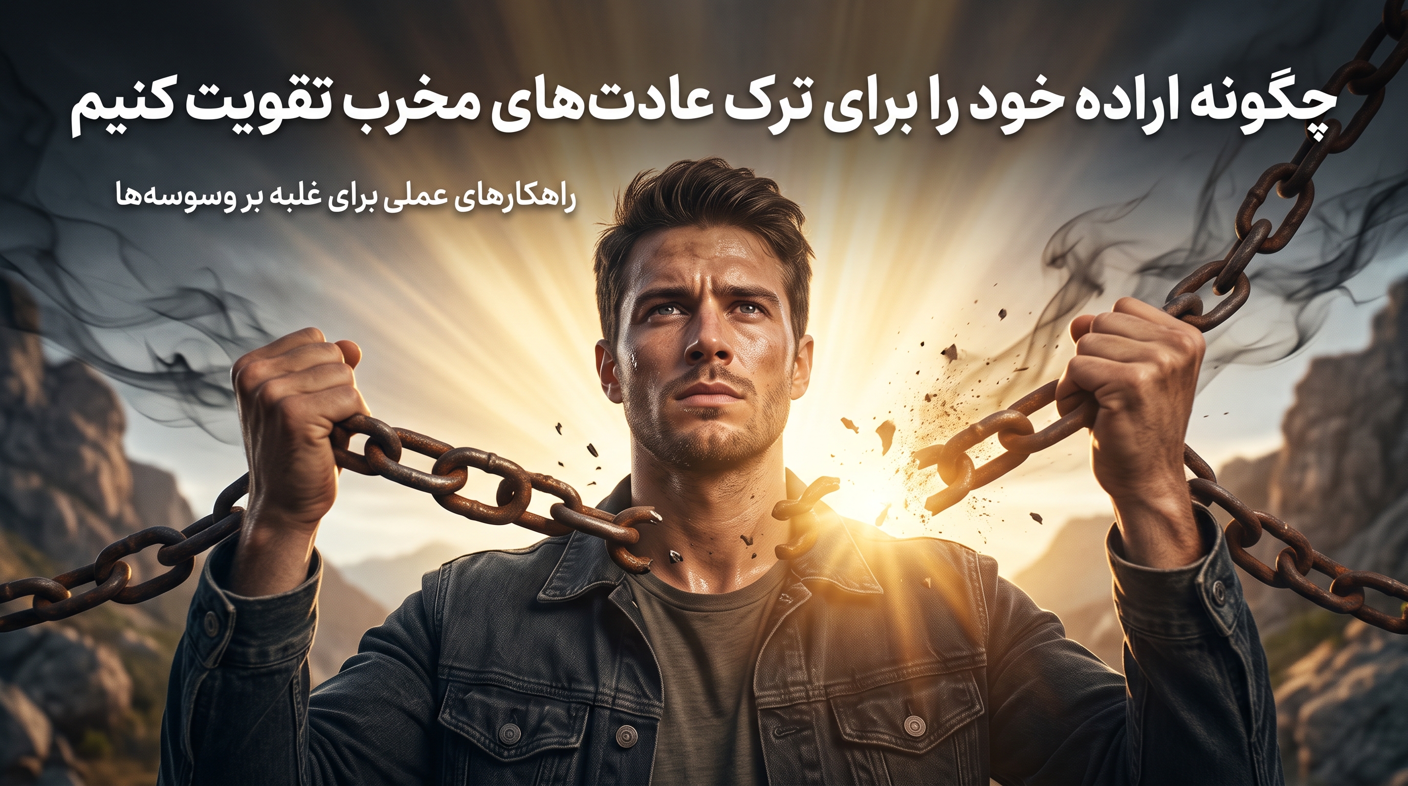 چگونه اراده خود را برای ترک عادت‌های مخرب تقویت کنیم